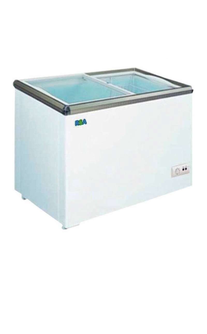 Jual RSA XS110 Chest freezer XS-110 Sliding Flat Glass Freezer di ...