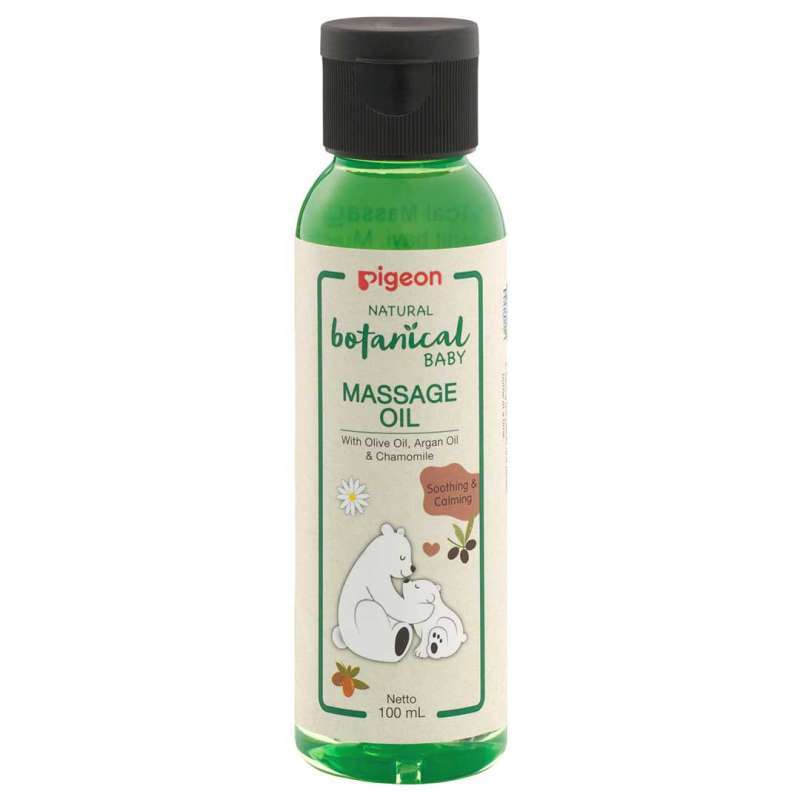 Promo Pigeon Botanical Baby Massage Oil 100ml Diskon 30 di Seller