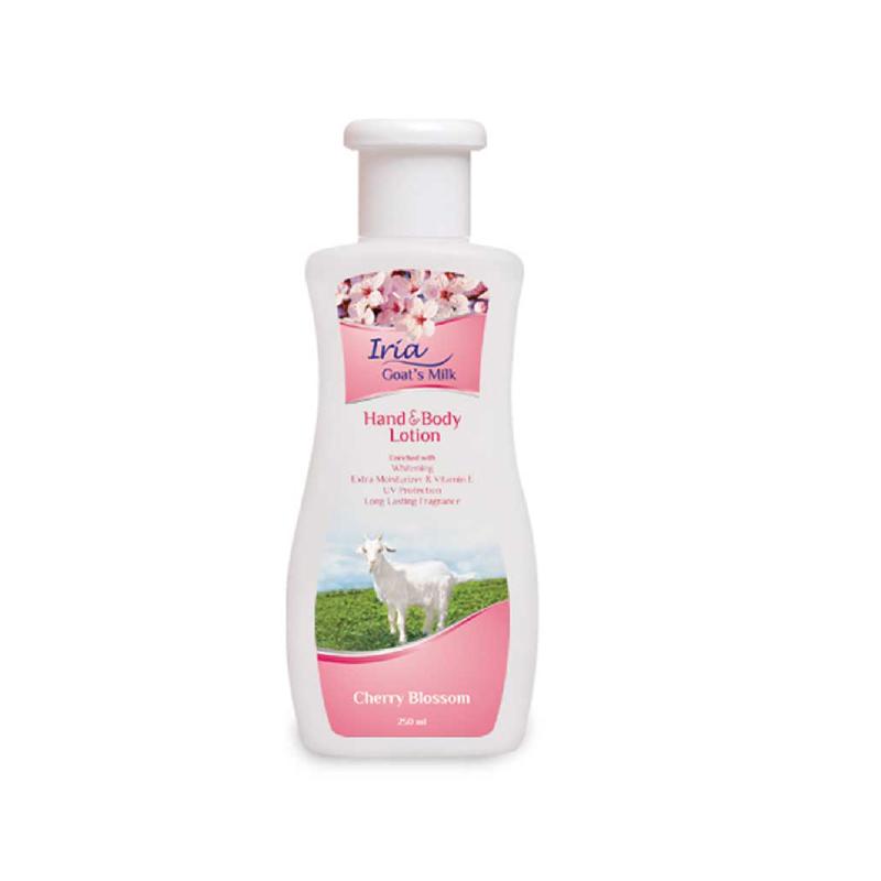 Jual Iria Cherry Blossom Goat's Milk Hand and Body Lotion [250 mL] di