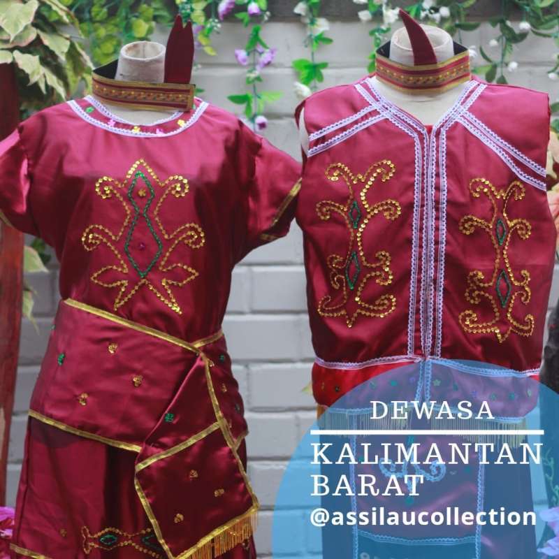 Jual Baju Adat Tradisional Kalimantan Baratadat Kalbartari Kalbar Di
