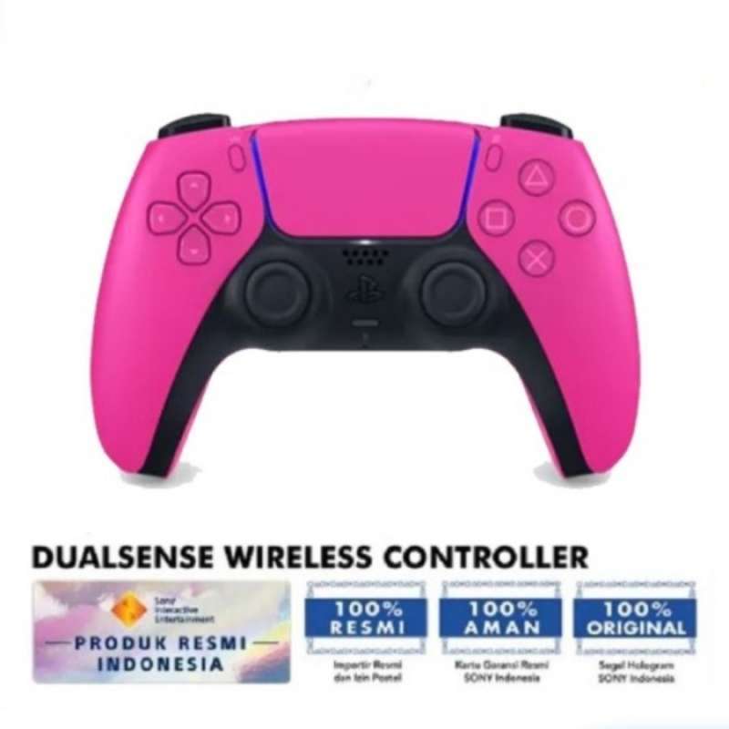 Jual Dualsense PS5 Wireless Controller - Nova Pink - Multicolor di ...