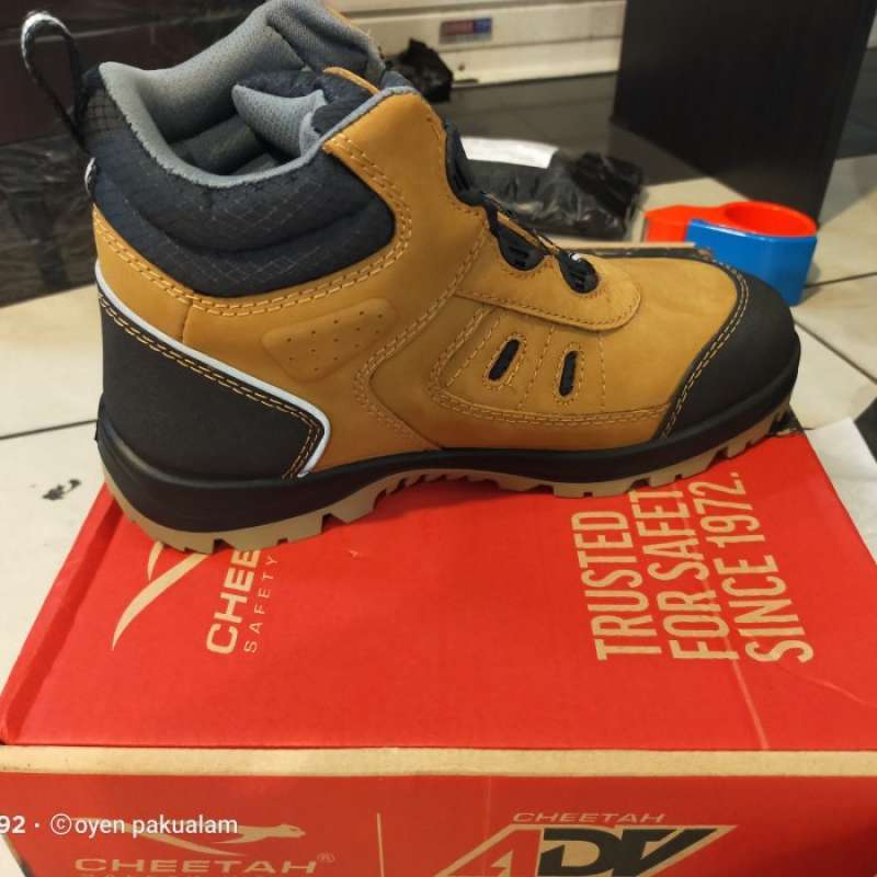 Jual sepatu safety cheetah jubatus sand ADV - Multicolor Semua Ukuran