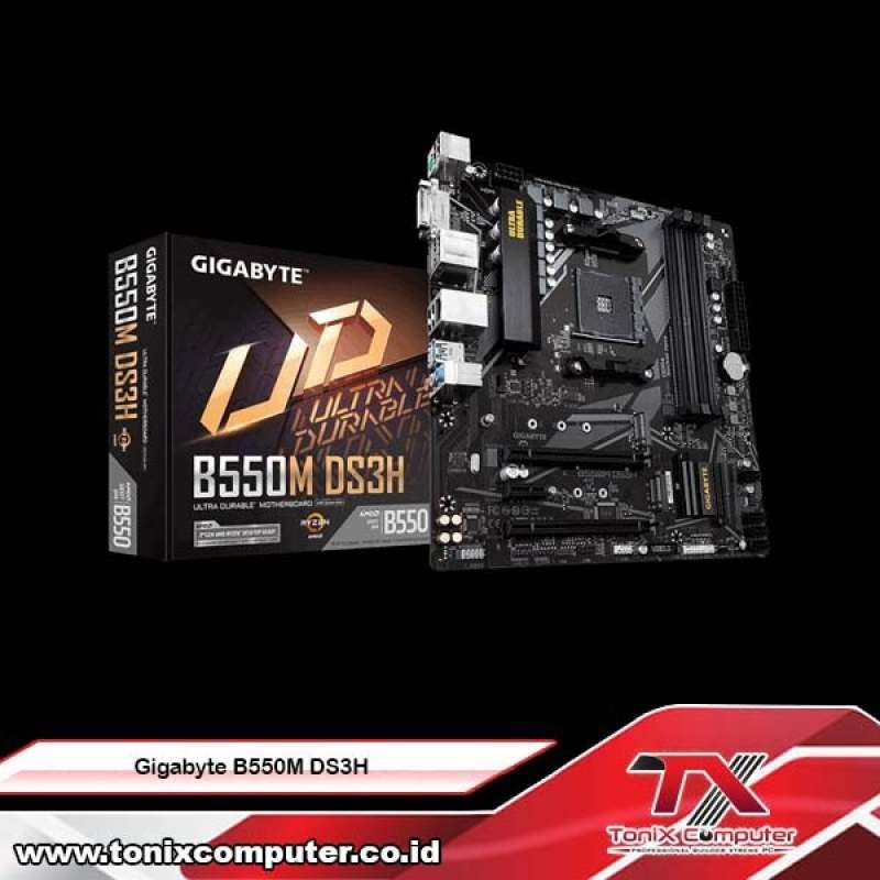 Promo Gigabyte B550M Ds3H Motherboard Amd Socket Am4 Diskon 12 di