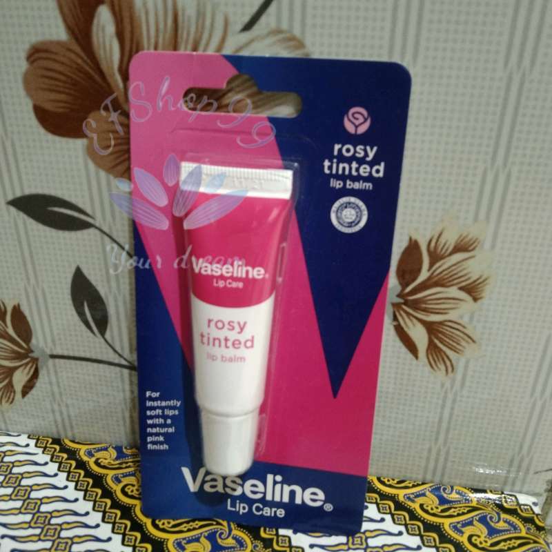 Jual Vaseline Lip Care Rosy Tinted Lip Balm [10 g] di Seller