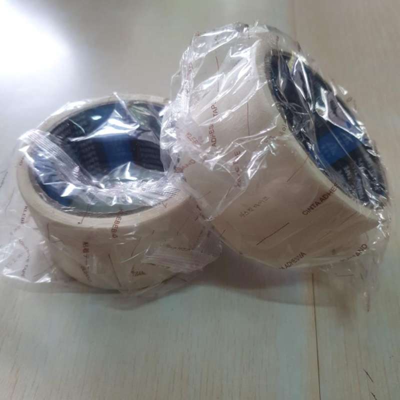 Jual Lakban Kertas Masking Tape untuk Cat Tembok ukuran 2 inch / 5cm di
