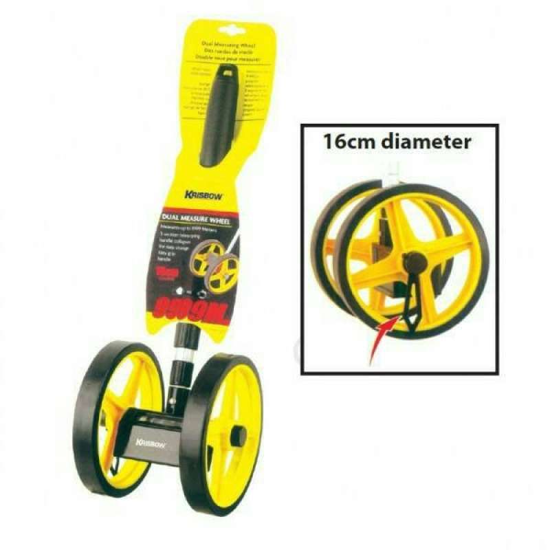 Meteran Do Rong Promo Jual Meteran Dorong 2 Roda Krisbow Measuring Wheel Walking ...