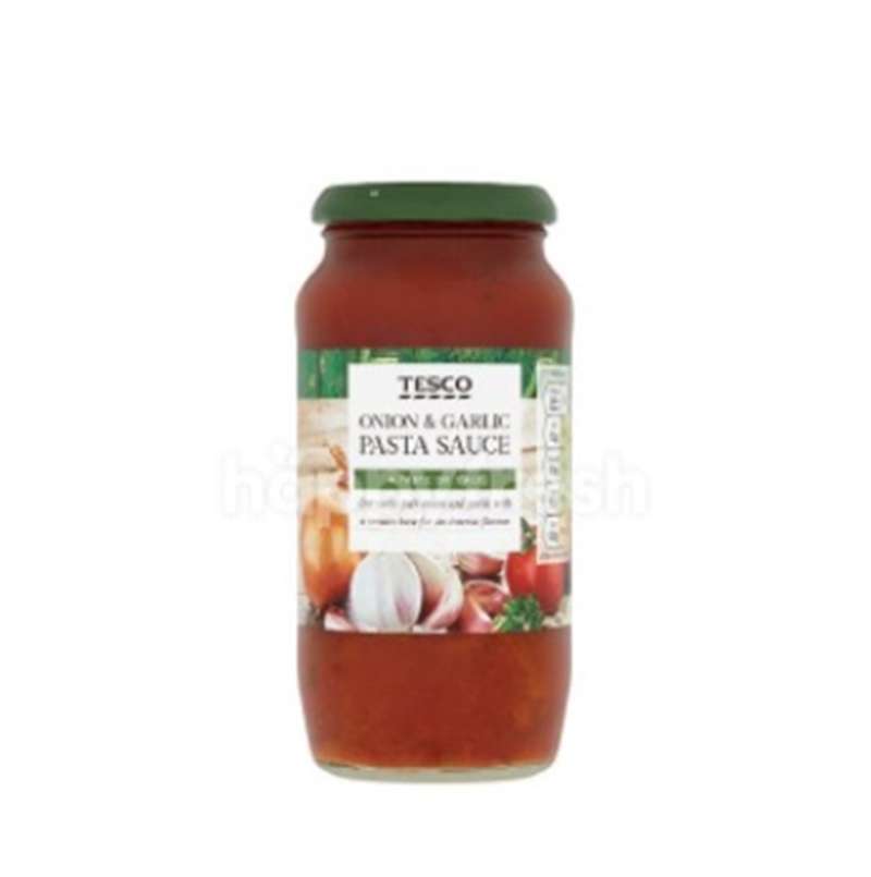 Jual Tesco Onion & Garlic Pasta Sauce 500g di Seller BisQuitto MY