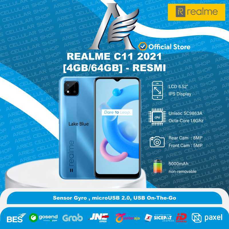 Jual Realme C11 2021 4/64 Smartphone Spesial Garansi Resmi di Seller ...