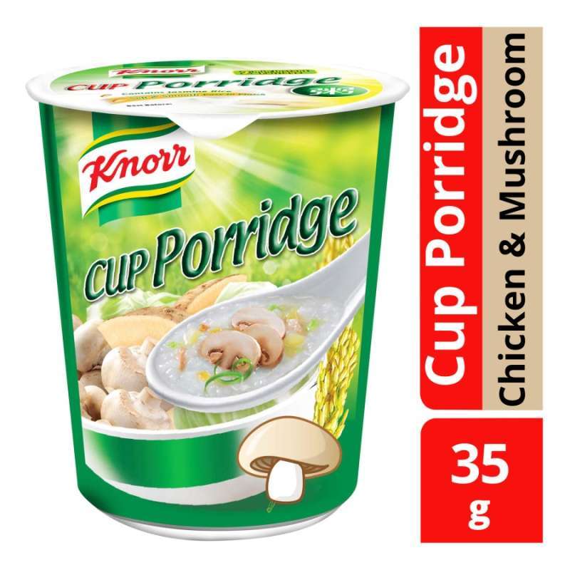 Jual Knorr Instant Cup Porridge Chicken & Mushroom 35g di Seller Gunung