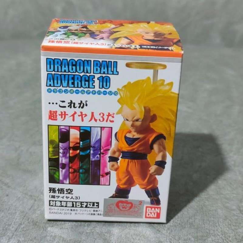 Ss3 Orginal Jual Original Bandai Dragon Ball Super Adverge 10 Goku Ss3 -new & Very ...