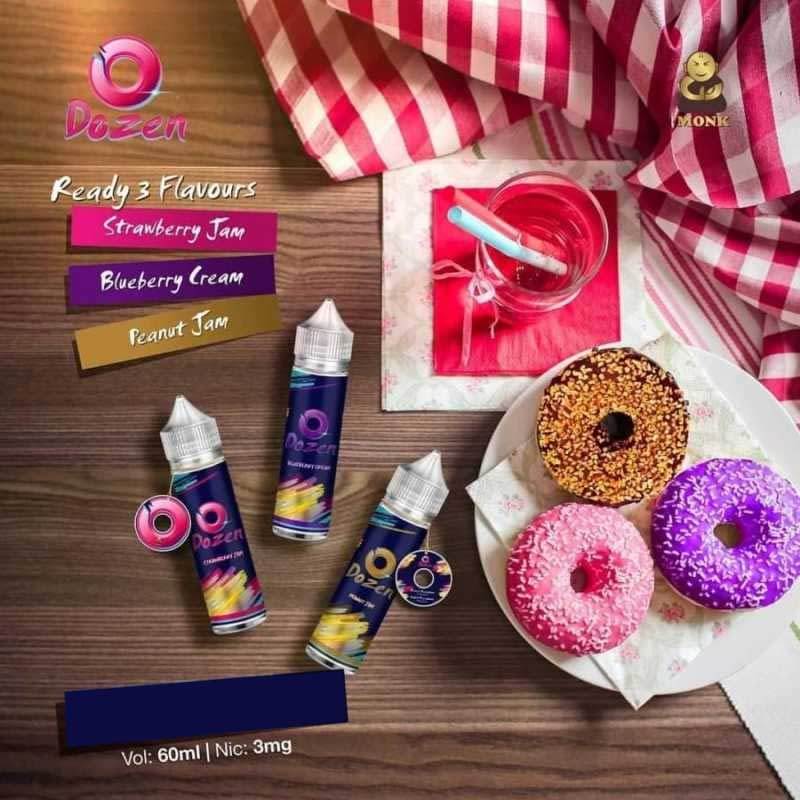 Jual Dozen Donut Series 60ML by Exo Monk Liquid Dozen Exo Dozen