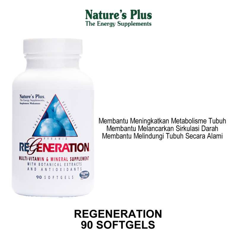 Jual NATURE NATURE'S NATURES PLUS REGENERATION MULTIVITAMIN KESEHATAN
