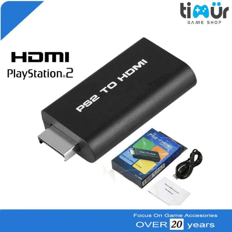 Promo PS2 To HDMI Adapter Converter PS1 PS2 PS3 Ke HDMI Resolusi 720