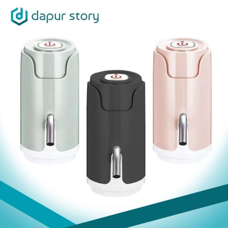 Promo Pompa Galon Elektrik 1200 mA USB Rechargeable Water Dispenser