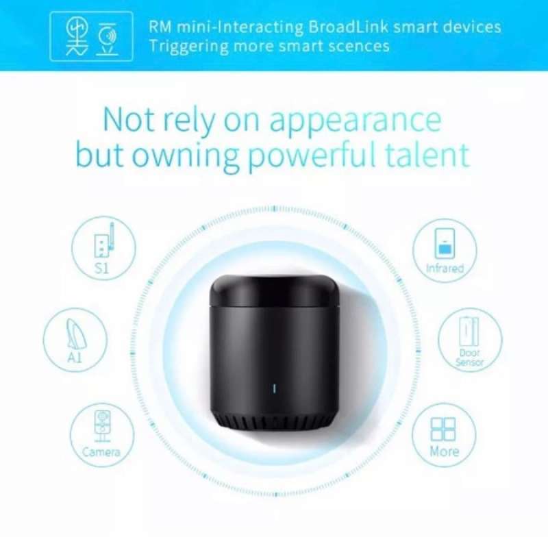 Jual Broadlink Rm Mini 3 Black Bean Wifi Ir Remote di Seller EDOGAWA