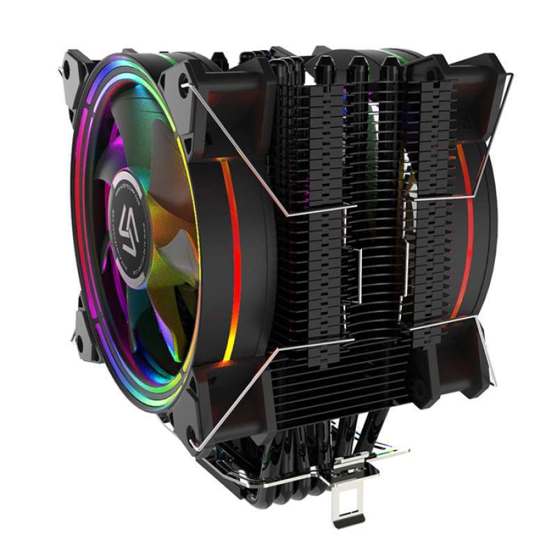 Jual ALSEYE H120D RGB 6 HEAT PIPES - DUAL FAN RGB CPU COOLER di Seller ...
