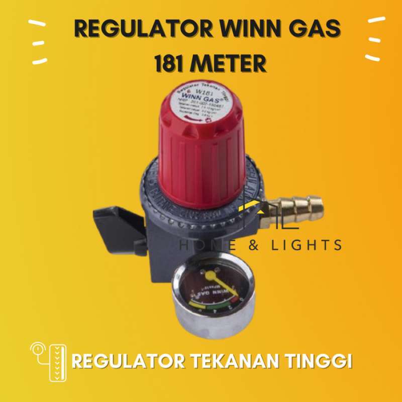 Jual Kepala Gas / Regulator 181 Meter Winn Gas / Regulator Tekanan