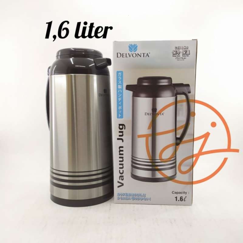 Promo Free Ongkir Termos Delvonta Vacuum Jug Hs Hot & Cool(1,6 Liter) Diskon 26 di Seller ALIZA