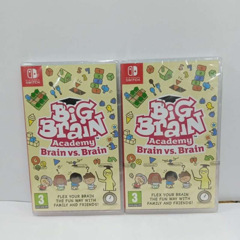 Jual Nintendo Switch Big Brain Academy Brain Vs.Brain di Seller GAMES ...