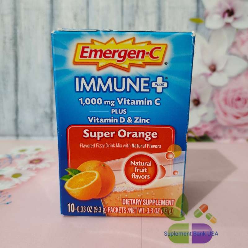 Jual (ORIGINAL) Emergen c Immune 1000mg vitamin c vitamin d&zinc Super