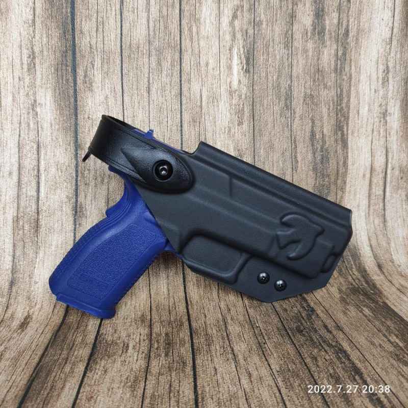 Jual kydex holster hs 9 hs9 level 2 logo Gegana walet hitam di Seller