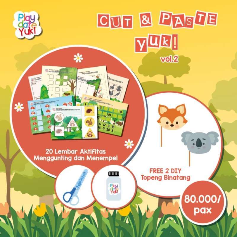 Jual Cut And Paste Forest Lengkap Di Seller Threeone Shop - Pegadungan ...