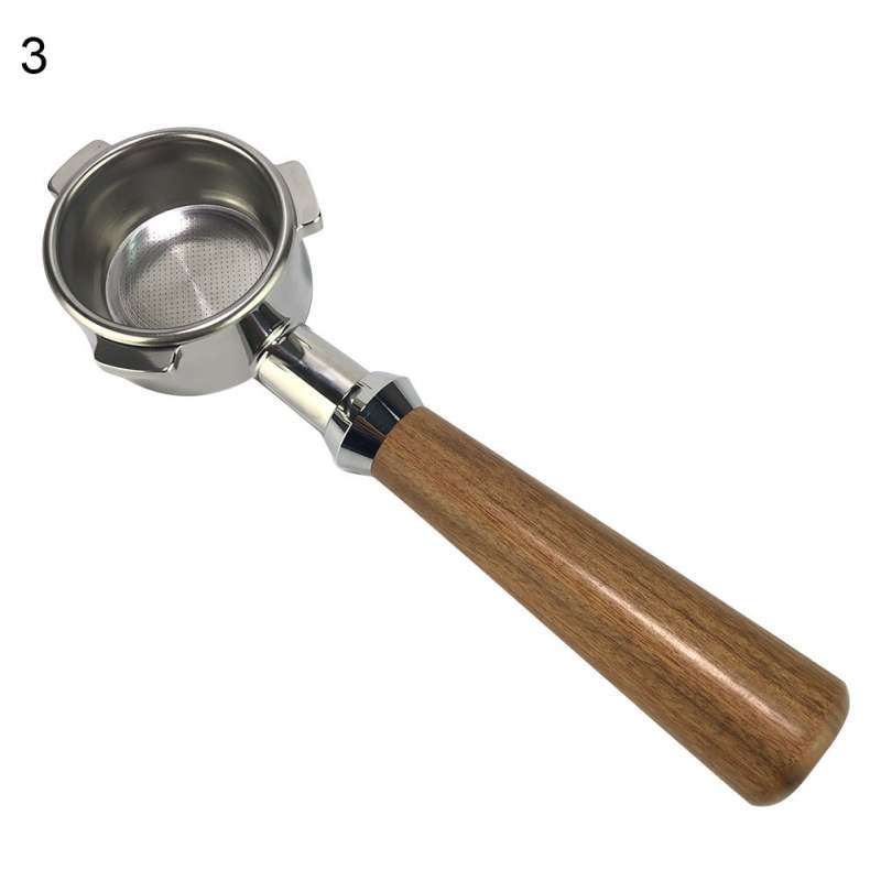 Jual 54mm Bottomless Filter Holder Espresso Machine Handle for Breville