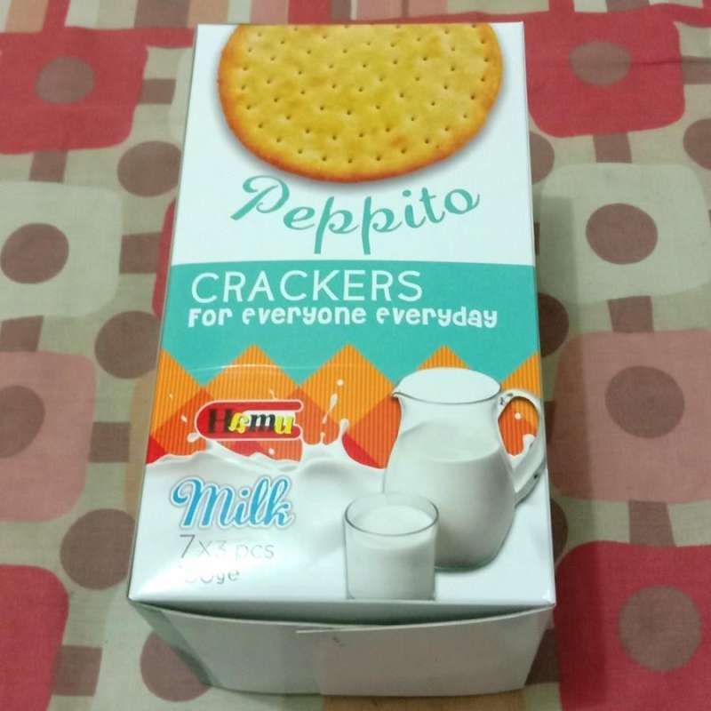 Jual Krekers rasa susu/Peppito milk flavour crackers 180 gr di Seller ...