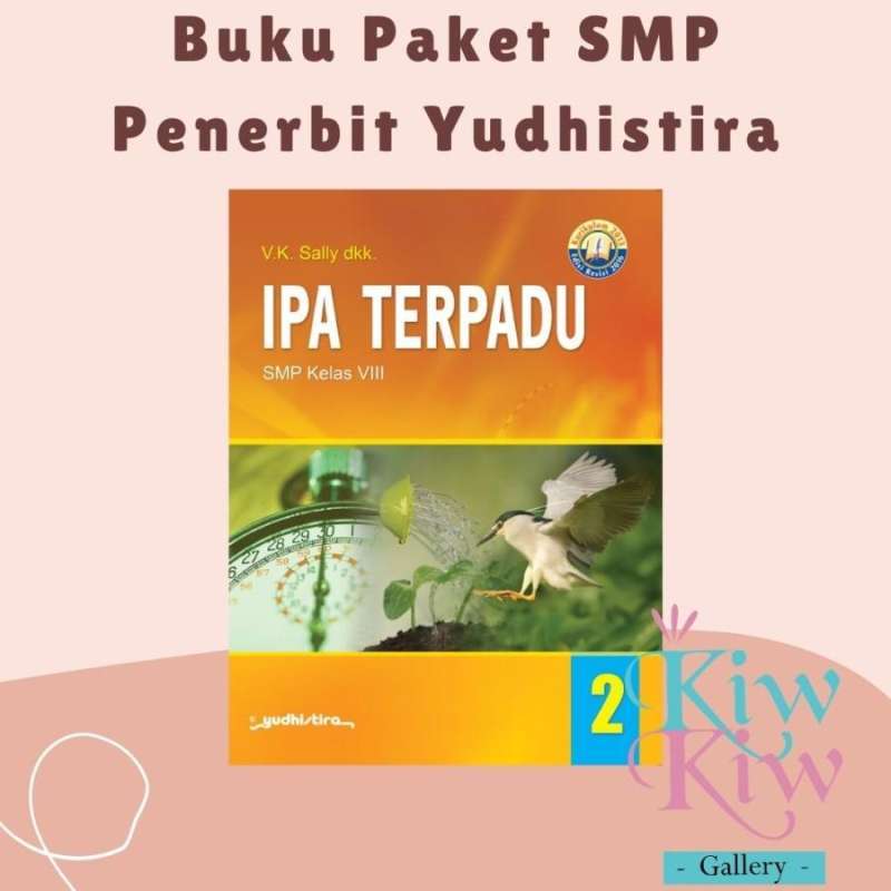 Jual Buku IPA Terpadu Kelas 8 / VIII SMP/MTS Yudhistira di Seller