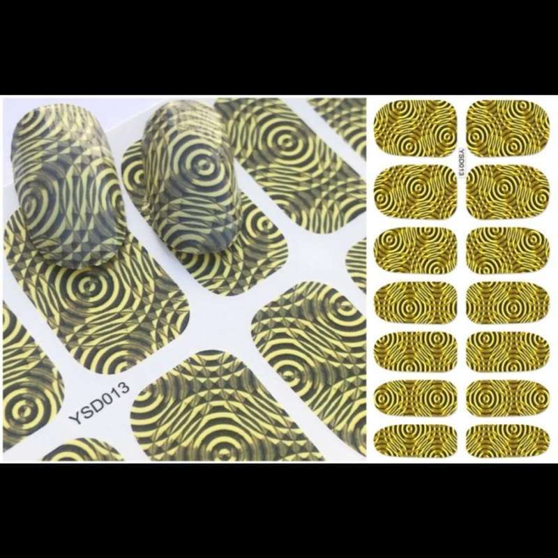 Jual Water Decal/Nail water decal/stiker kuku air/nail sticker/stiker