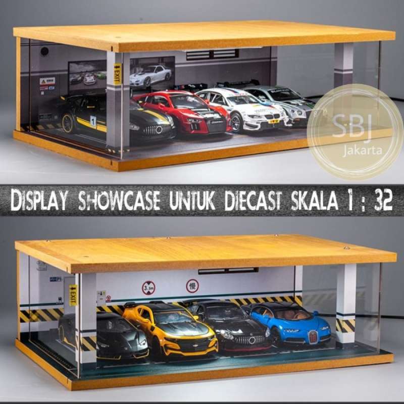 Promo KOTAK DISPLAY DIECAST SHOWCASE SKALA 132 DISPLAY SHOWCASE