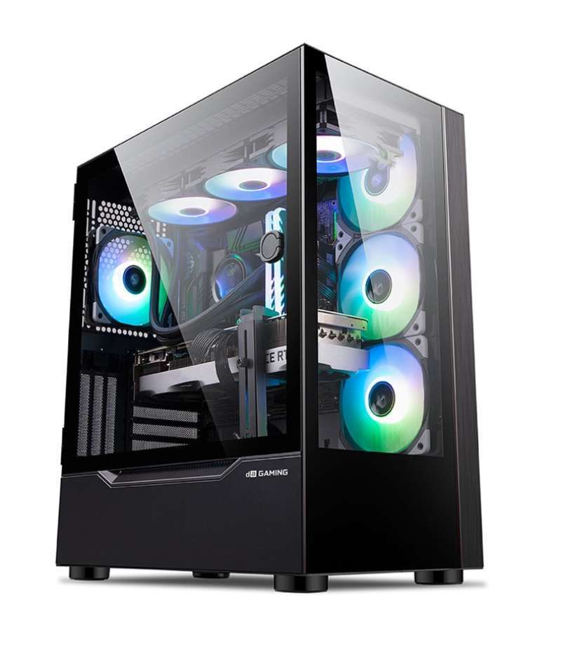 Jual Digital Alliance N30 Tempered Glass Mid-Tower Gaming Case I DA N30 ...