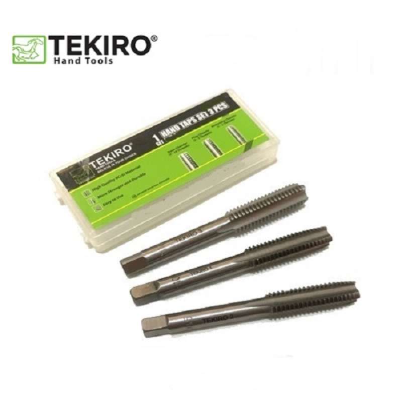 Jual Tekiro Hand Taps Set 3pcs M12x1.5 / Tekiro Mata Hand Tap M12x1.5