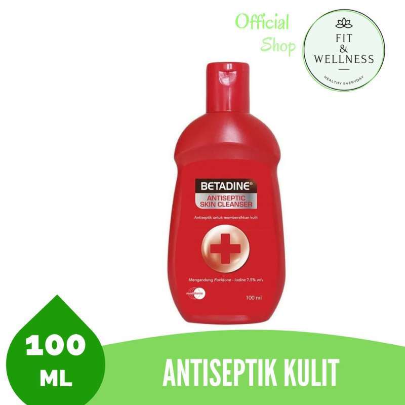 Jual Betadine Antiseptic Skin Cleanser 100mL Sabun Antiseptik di