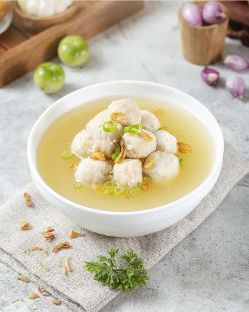 Jual fish ball bakso baso ikan Daruma 200 gram halal nikmat lezat di