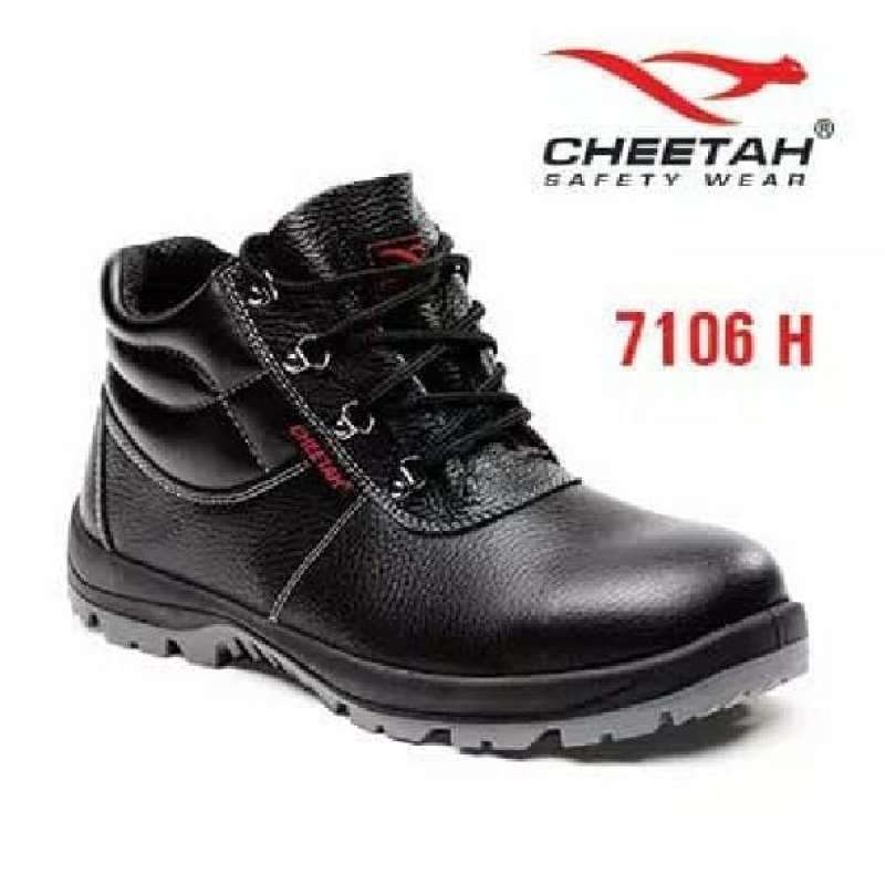 Jual Safety Shoes Merk Cheetah 7106H Sepatu Pria Sepatu Kerja Sepatu