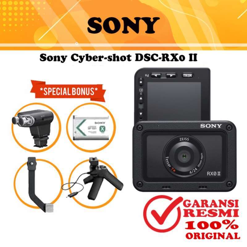 Jual Sony Cybershot DSCRX0 II Digital Camera Original Resmi
