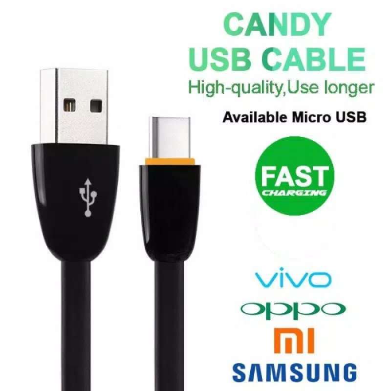 Jual CANDY KABEL DATA USB CABLE PREMIUM BRANDED NEW di Seller cippung ...