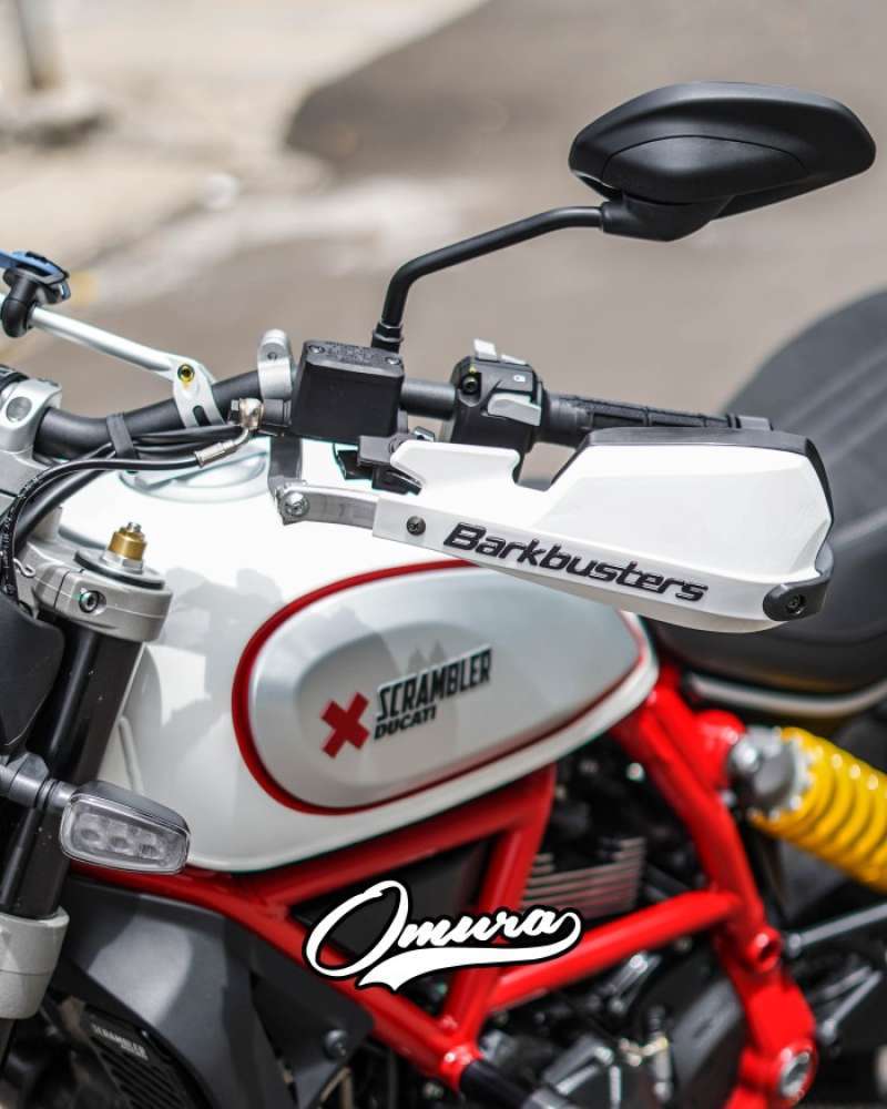 Promo Handguards Barkbusters For Ducati Scrambler 400 / 800 / 900 Dll
