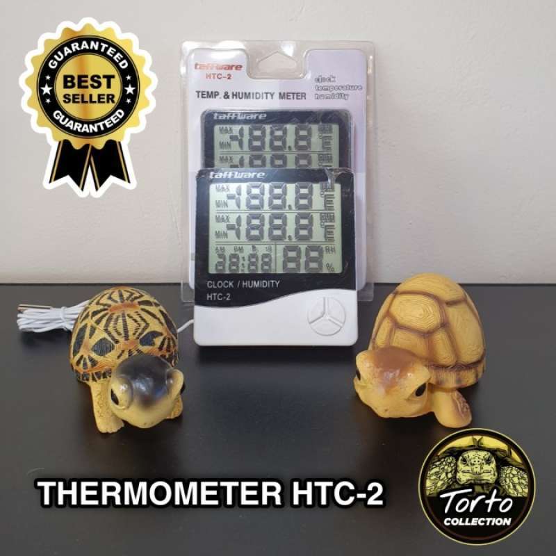 Promo Thermometer Hygrometer Htc-2 Lengkap Termometer Higrometer