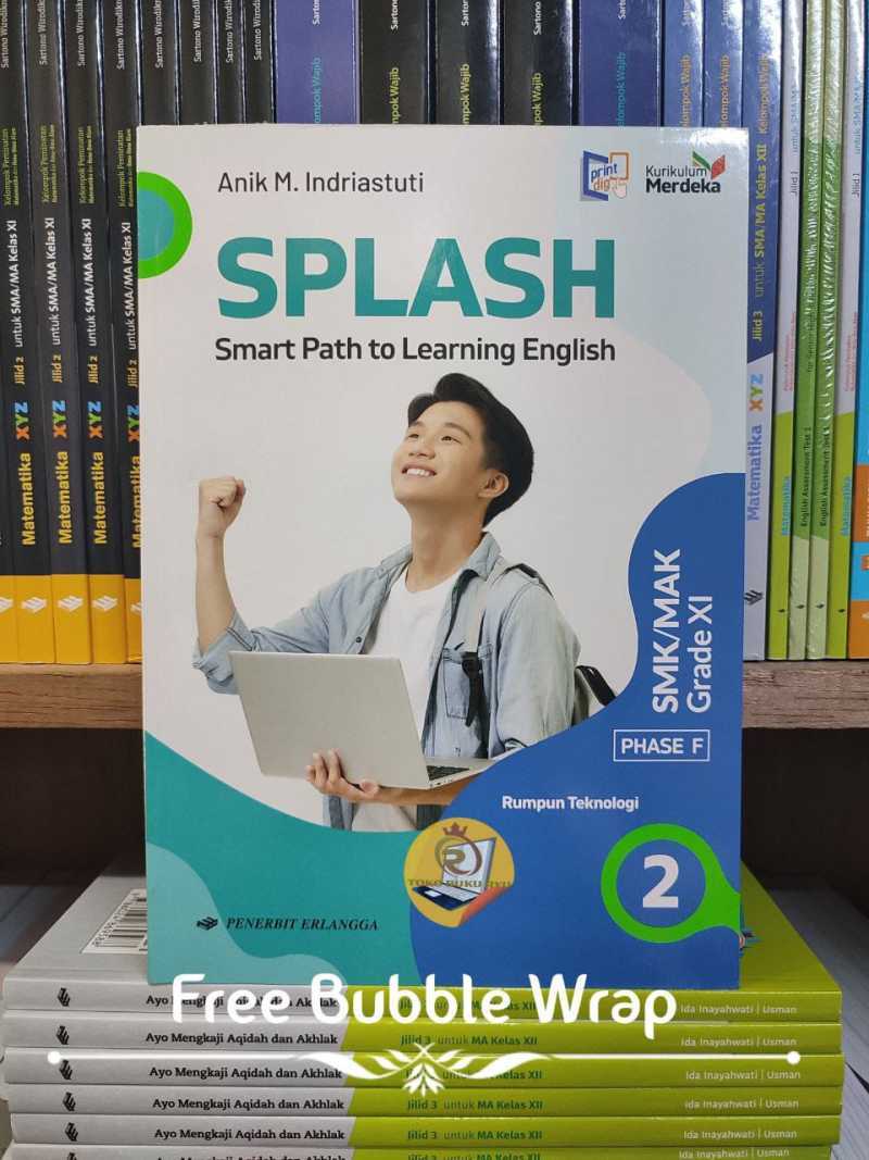 Promo Buku Splash English Rumpun Teknologi Kelas 2 Smk Kurikulum