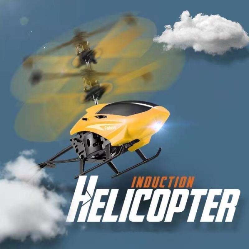 Jual Mainan Anak RC Helikopter Sensor Tangan Induction Aircraft