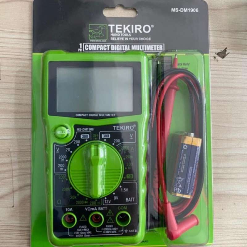 Promo Oem Tekiro Compact Multi Tester/Multi Tester Digital Ms Dm 1906