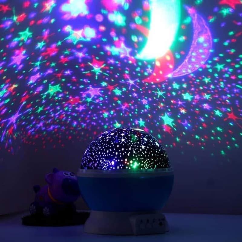 Harga Lampu Tidur Proyektor Bulan Bintang - LAMPURABI