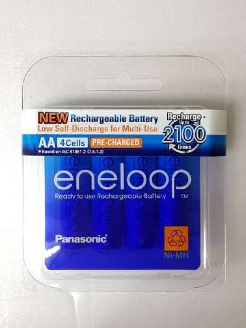 Promo Batery Eneloop Aa 2000 Mah Isi 4 Asli Diskon 5% Di Seller Blezzed ...