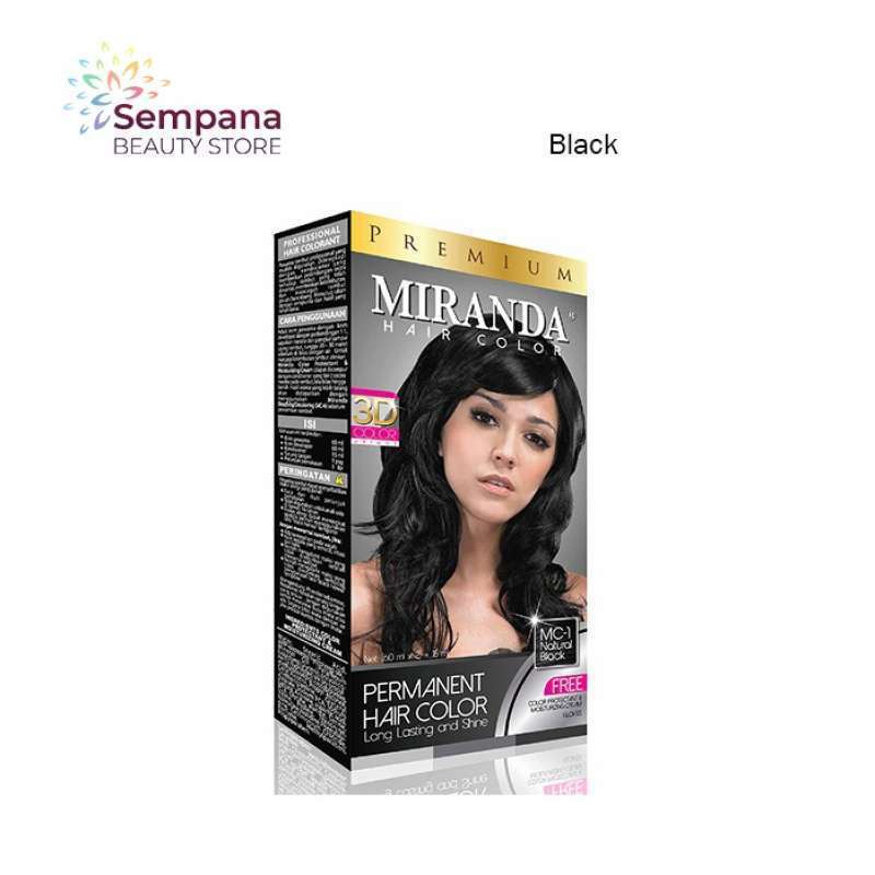 Jual Miranda Hair Color Long Lasting and Shine 30gr+30ml pewarna
