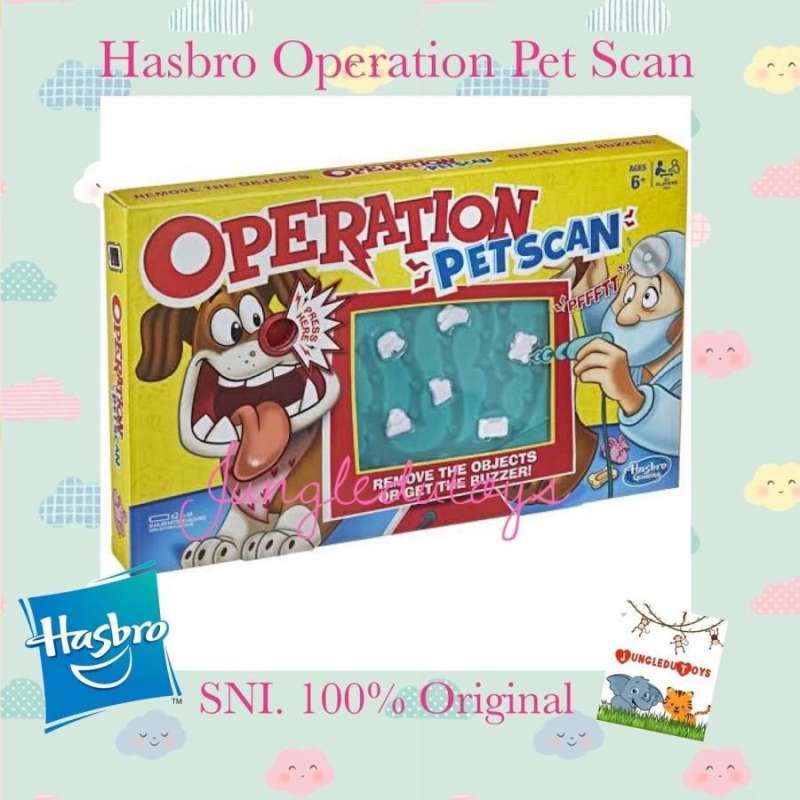 Jual Hasbro Operation Pet Scan Original Mainan Edukasi Sensorik Anak Di