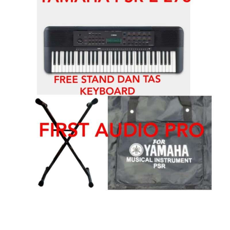 Promo Keyboard YAMAHA PSR E273 / PSRE273 / PSR E 273 FREE STAND DAN TAS Diskon 4 di Seller