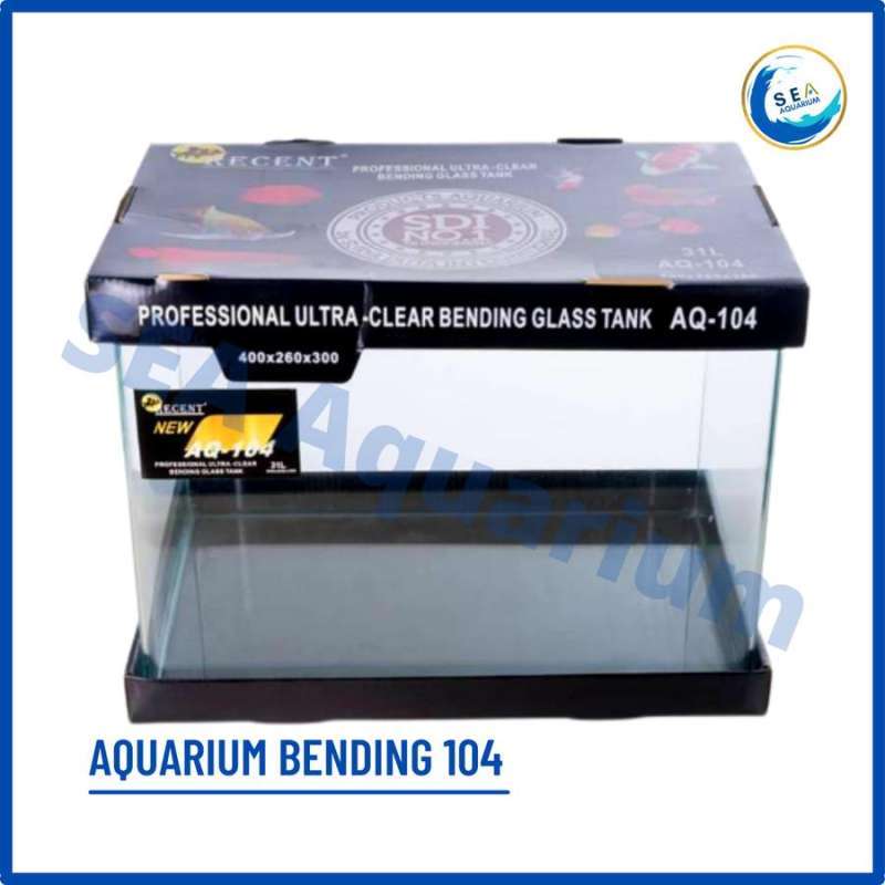 Jual Aquarium Bending Glass Tank 3 Set 104 Kaca Bending Tanpa Sambungan