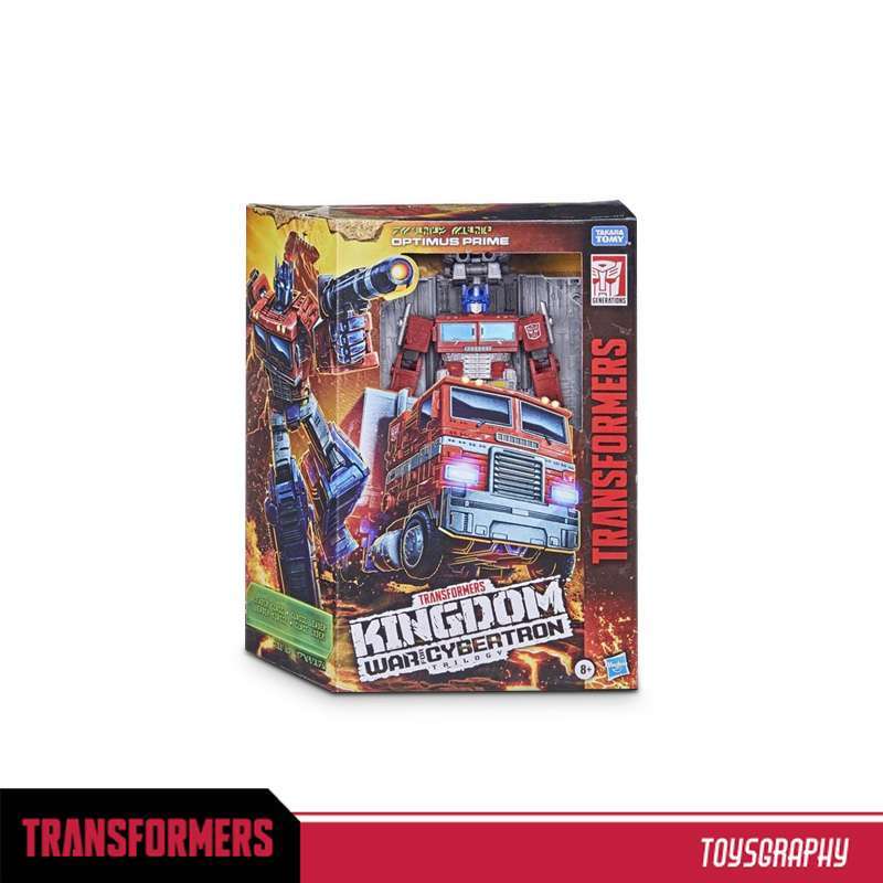 Jual Transformers Kingdom OPTIMUS PRIME with Trailer Leader Class WFC di Seller Toysgraphy